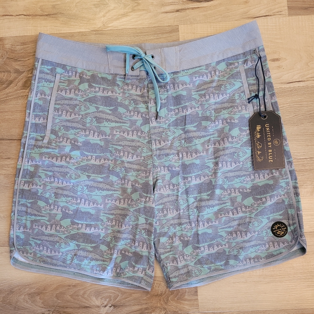 NWT Men's United By Blue Board Shorts